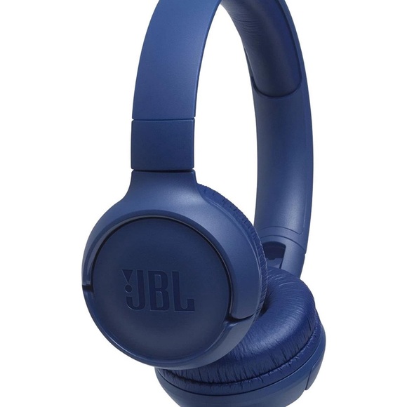 JBL TUNE 500 - Wired On-Ear Headphones - Blue - Picture 7 of 7
